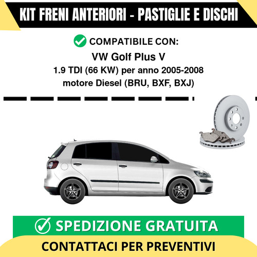 Kit freni anteriori - kit,